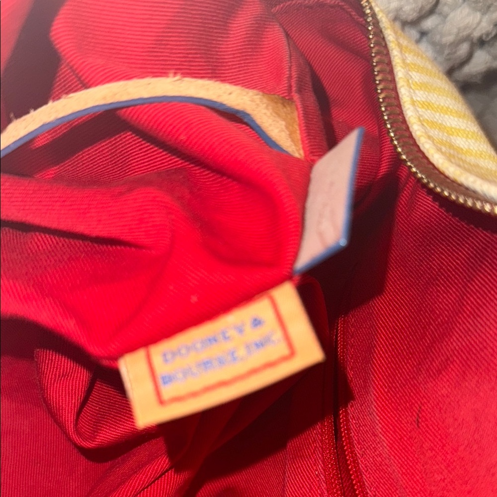 Y2K Dooney & Bourke seersucker multicolored speedy - Picture 10 of 12